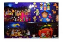 Opakowanie Wycinanka samoprzylepna A4 szopki