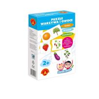 Opakowanie Zabawa i Nauka - Puzzle Warzywa i Owoce