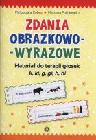 Okładka książki Zdania obrazkowo-wyrazowe