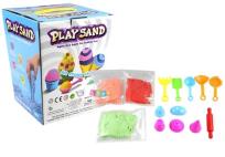 Opakowanie Zestaw Kolorowy Magiczny Piasek z Foremkami - LODY