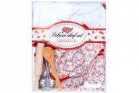 Opakowanie Zestaw kucharza fartuszek i akcesoria