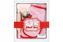 Opakowanie Zestaw kucharza z fartuszkiem i akcesoriami