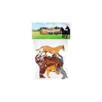 Opakowanie 6 sztuk koni w woreczku