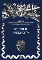 Okładka książki 61 pułk piechoty / AJAKS