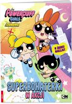 Okładka książki Atomówki Superbohaterki w akcji