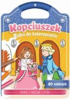 Okładka książki Bajka do kolorowania. Kopciuszek