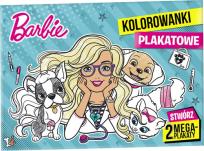 Okładka książki Barbie Kolorowanki plakatowe