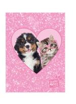 Opakowanie Błyszczący pamiętnik/ notes Studio Pets