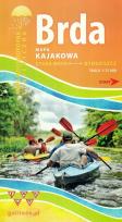 Okładka książki Brda mapa kajakowa 1:75 000