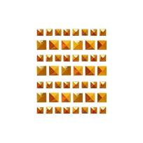 Opakowanie Ćwieki samoprzylepne złote INCOOD