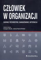 Okładka książki Człowiek w organizacji