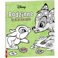Okładka książki Disney Rodzinne kolorowanie
