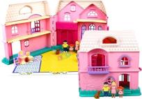 Opakowanie Domek dla lalek składany z wyposażeniem + meble