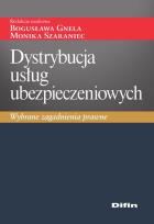 Okładka książki Dystrybucja usług ubezpieczeniowych