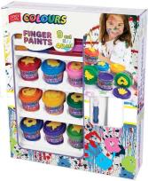 Opakowanie Farby do malowania palcami 9 kolorów