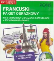 Okładka książki Francuski pakiet obrazkowy 3w1