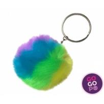 Opakowanie GoGoPo - Breloczek pompon neon