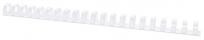 Opakowanie Grzbiety do bindowania Office Products A4 16 mm plastikowe 100 sztuk białe