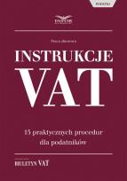 Opakowanie Instrukcje VAT- 15 praktycznych procedur dla podatników