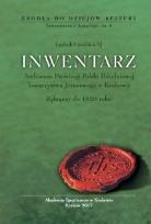 Okładka książki Inwentarz Archiwum Prowincji Polski Południowej...