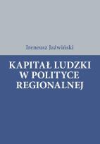 Okładka książki Kapitał ludzki w polityce regionalnej