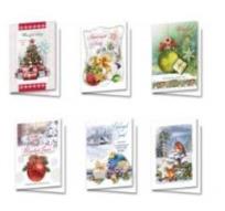 Opakowanie Karnet B6 BN z wieloma elem. świeckie (10szt) MIX