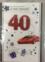 Opakowanie Karnet urodziny B6 Premium 60 + koperta