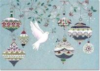 Opakowanie Karnety mini świątczne Gołąb i ozdoby (20szt)