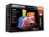 Opakowanie Klocki laser pegs 3 w 1 Trains