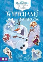 Okładka książki Kraina Lodu Przygoda Olafa Wypychanki świąteczne