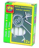 Opakowanie Kreda niepyląca biała 12 szt