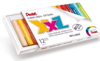 Opakowanie Kredki Pastele olejne XXL 12 kolorów PENTEL