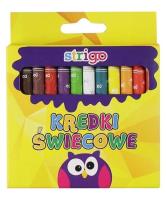 Opakowanie Kredki świecowe 24 kolory STRIGO