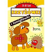 Okładka książki Krzyżówki i łamigłówki 5-8 lat