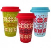 Opakowanie Kubek z przykrywką 400ml skandynawskie