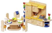 Opakowanie Kuchnia z jadalnią do domku dla lalek