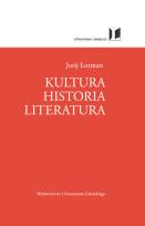 Okładka książki Kultura Historia Literatura