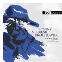 Okładka książki Leonard Cohen Słynny niebieski prochowiec