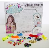Opakowanie Mała projektantka sznurkowe bransoletki