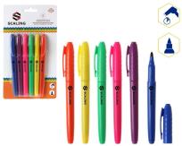 Opakowanie Markery permanentne neon 6 szt