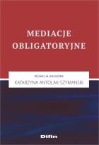 Okładka książki Mediacje obligatoryjne