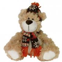 Opakowanie Miś Jasper beżowy w czapce 23cm