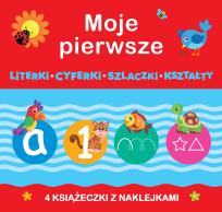 Okładka książki Moje pierwsze: Literki, Cyferki,Szlaczki, Kształty