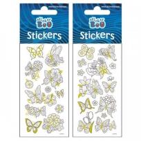 Opakowanie Naklejki do kolorowania Sticker BOO motyle