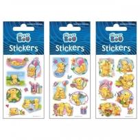 Opakowanie Naklejki Sticker BOO silver misie III