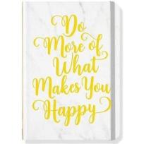 Opakowanie Notatnik mini Rób co cię uszczęśliwia