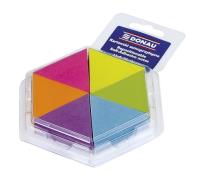 Opakowanie Notesy samoprzylepne Donau trókąt 6szt.150k.neon mix kolor 7564001PL-99