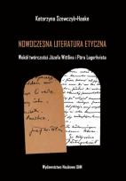 Okładka książki Nowoczesna literatura etyczna