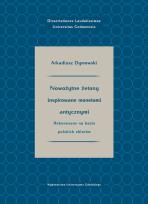 Okładka książki Nowożytne żetony inspirowane monetami antycznymi Rekonesans na bazie polskich zbiorów