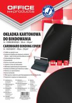 Opakowanie Okładka do bindowania A4 250g. błyszcząca czarna Office Products 100szt.20232515-05